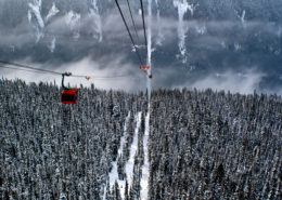 PEAK2PEAK Gondola v Skalistých horách